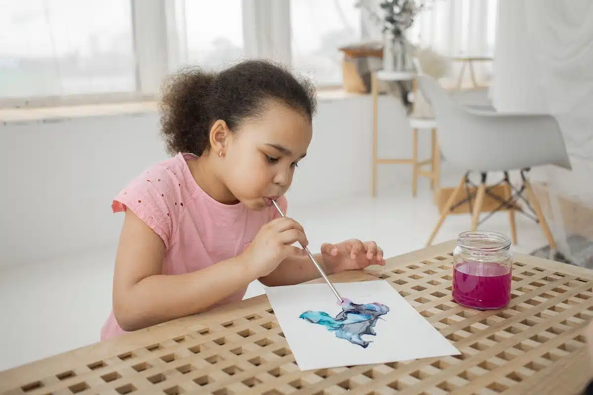 enfant créatif