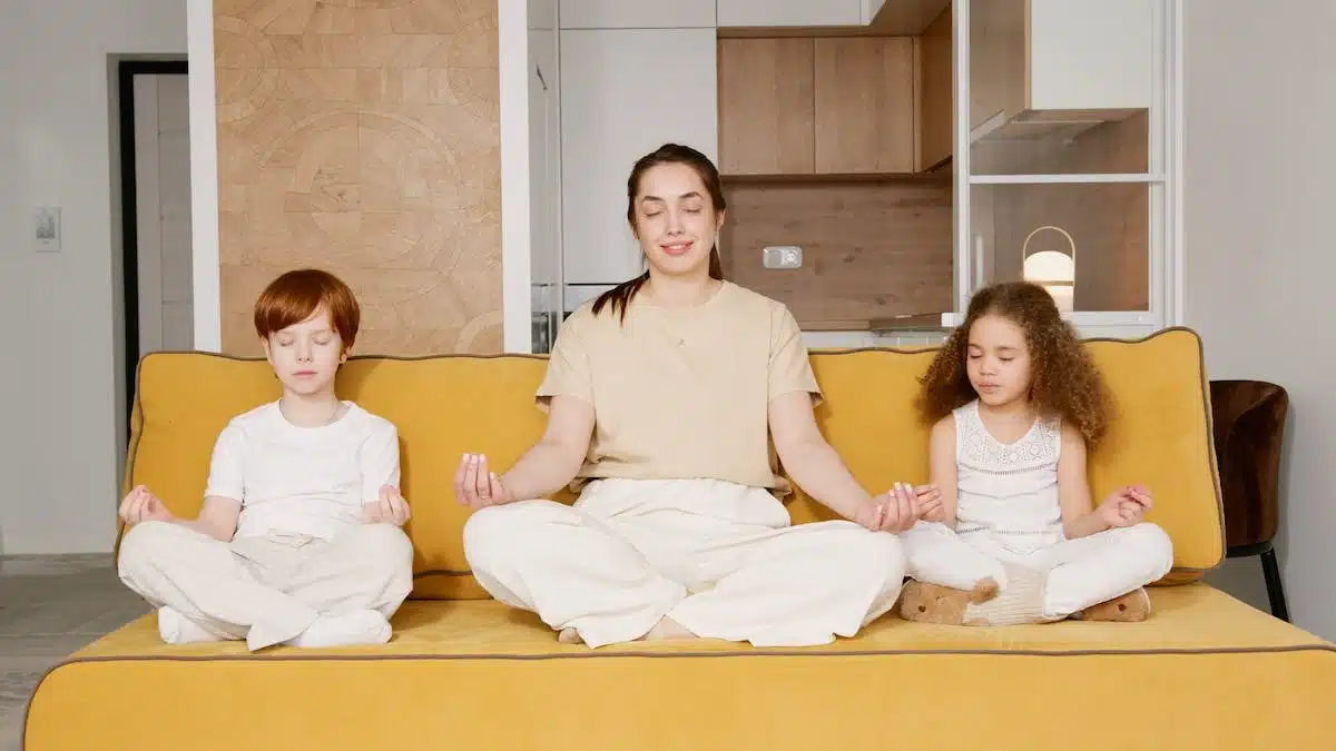 méditation famille