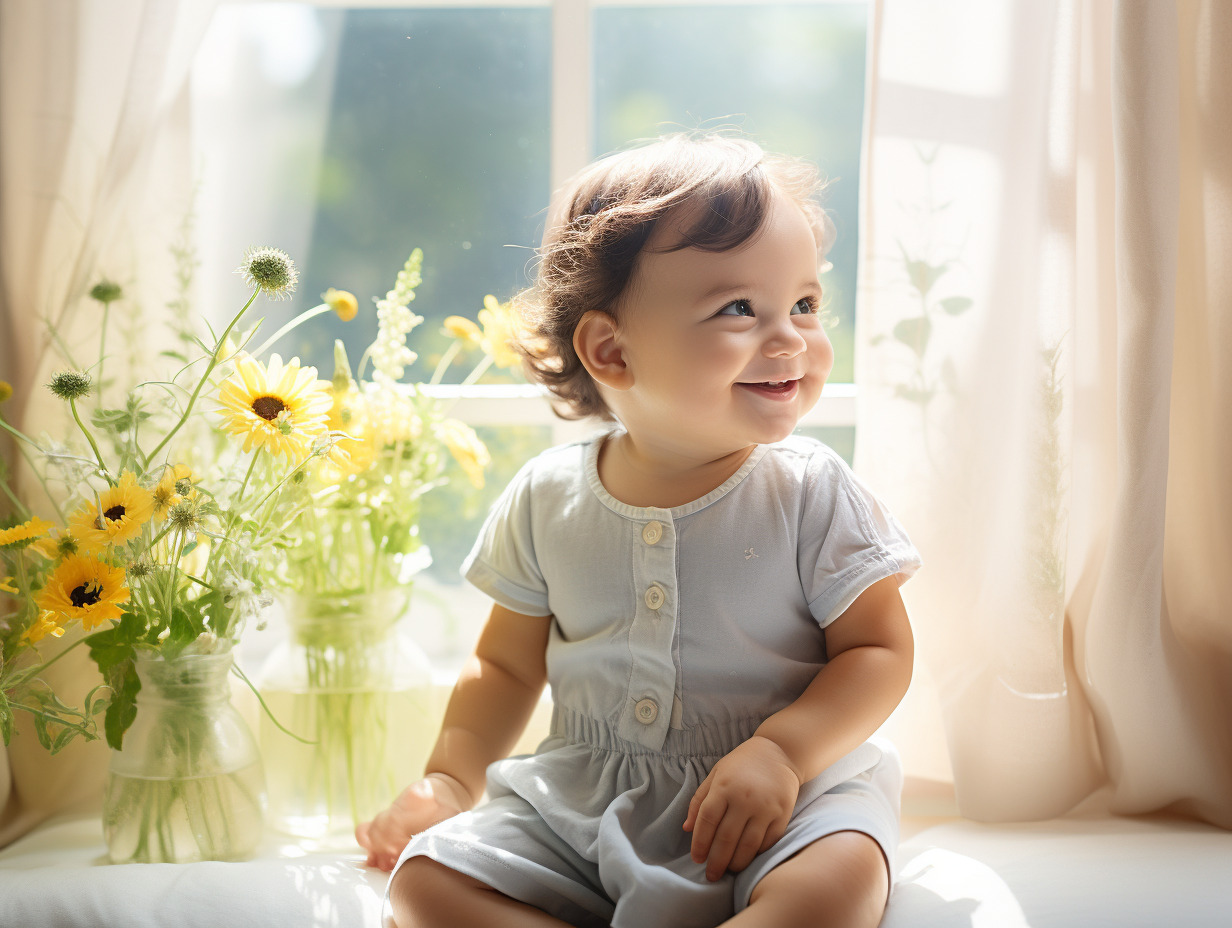 bébé langue