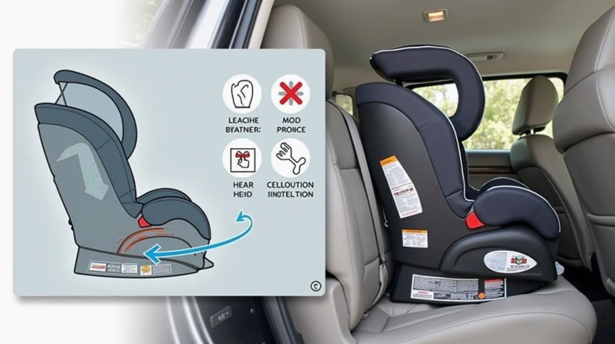 Vos questions sur l'emplacement du siège auto