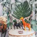 Création exotique réaliser un gâteau sur le thème de la jungle pour une fête mémorable