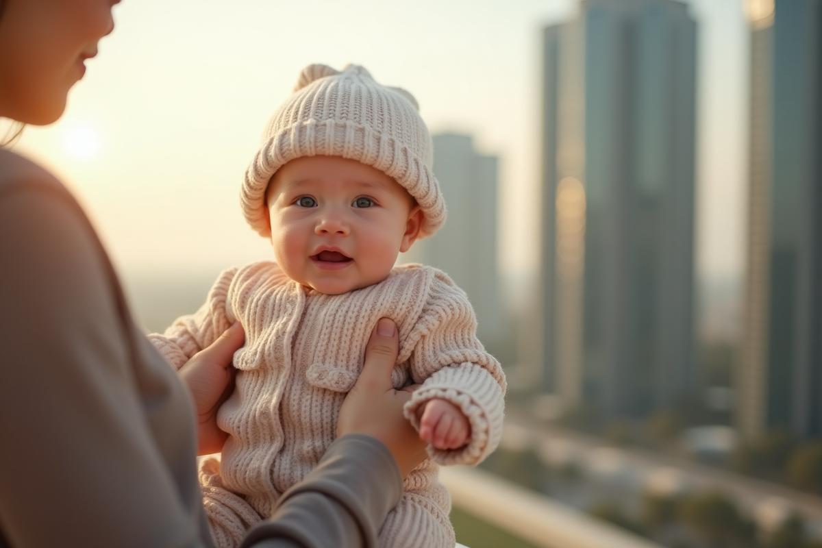 bébé extérieur