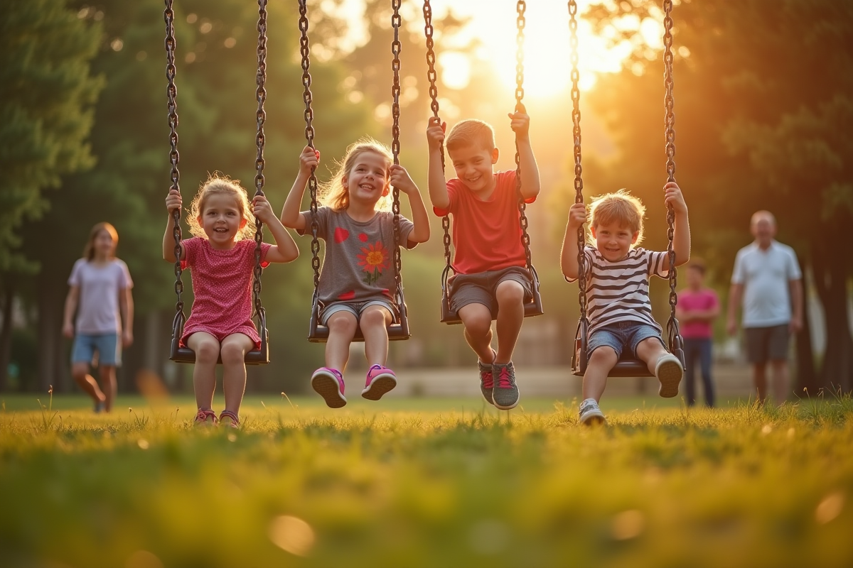 enfant parc