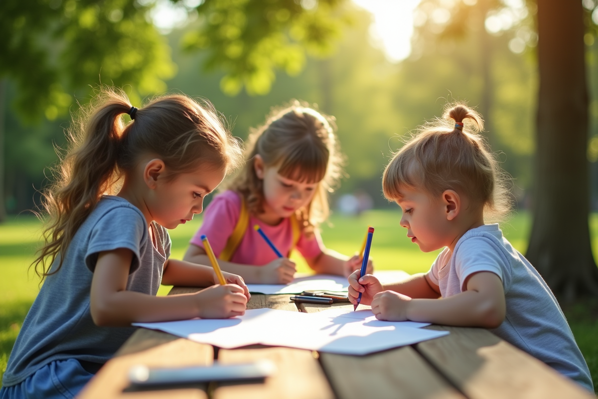 enfants stress